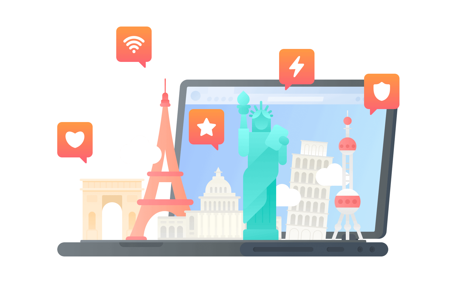 在马达加斯加连接到中国的加速器 - 大陆VPN